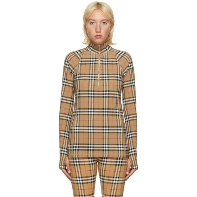 Burberry Beige Vilan Turtleneck