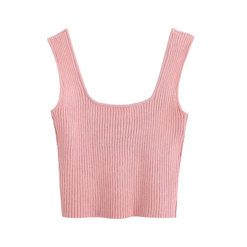FLORAL APLIQUES CROP TOP