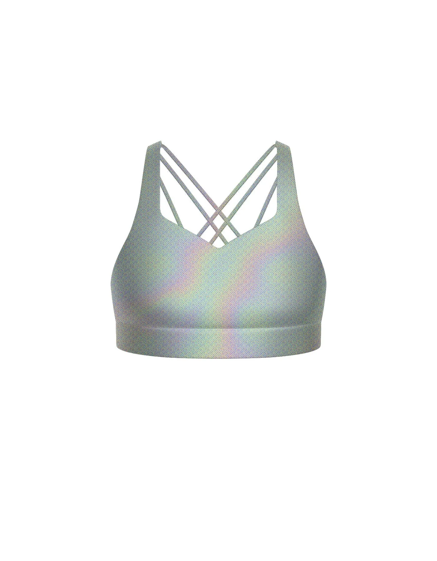 Hologram Sweetheart Crop