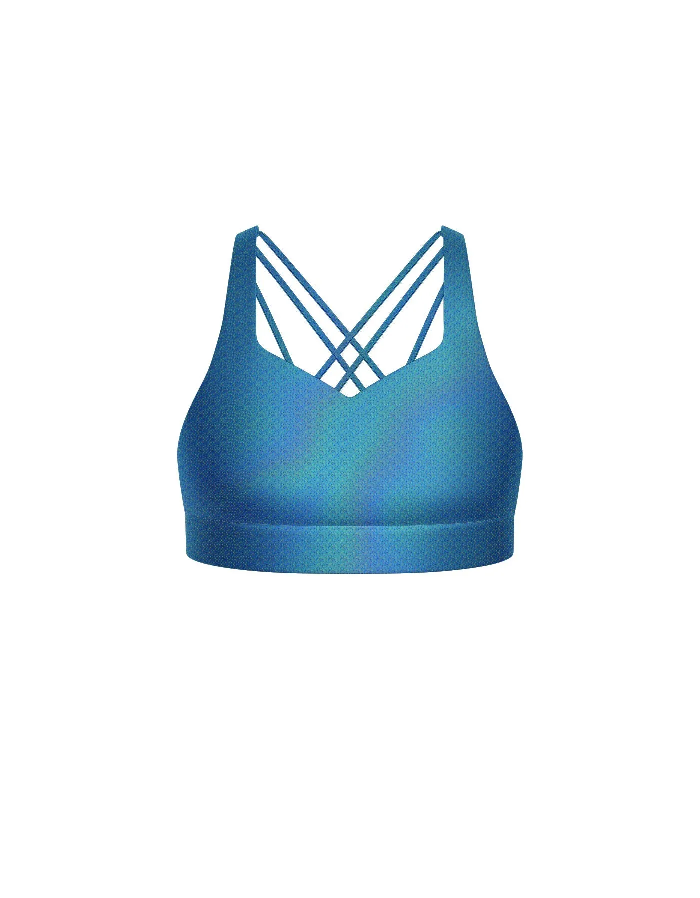 Hologram Sweetheart Crop