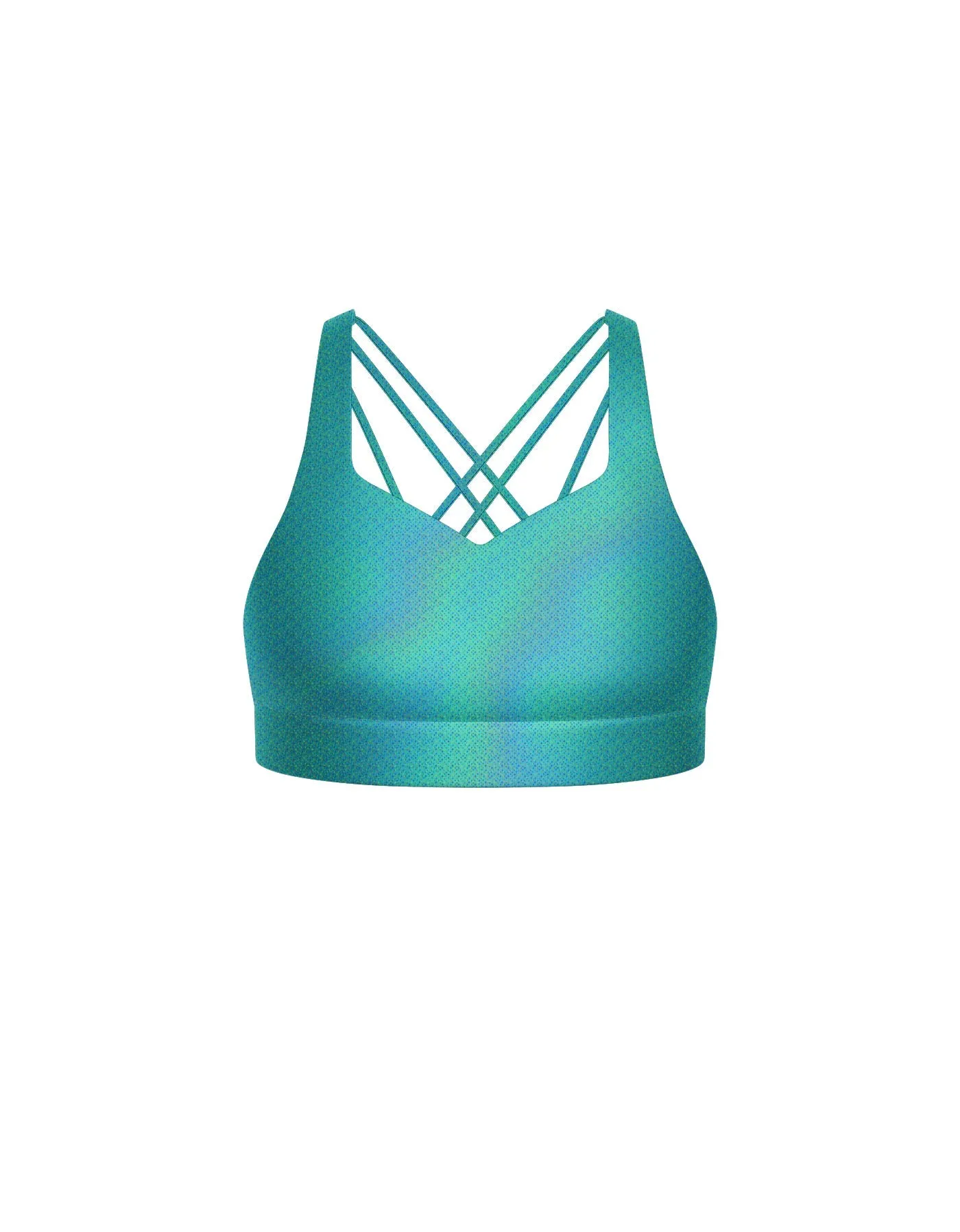 Hologram Sweetheart Crop
