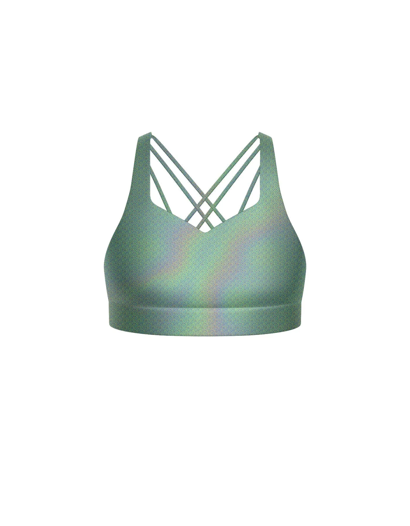 Hologram Sweetheart Crop