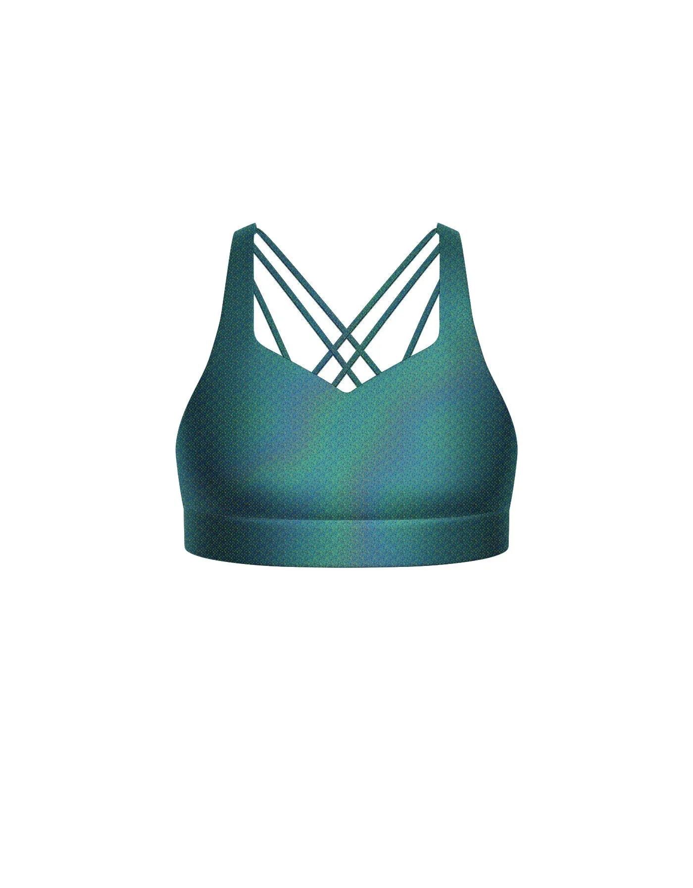 Hologram Sweetheart Crop