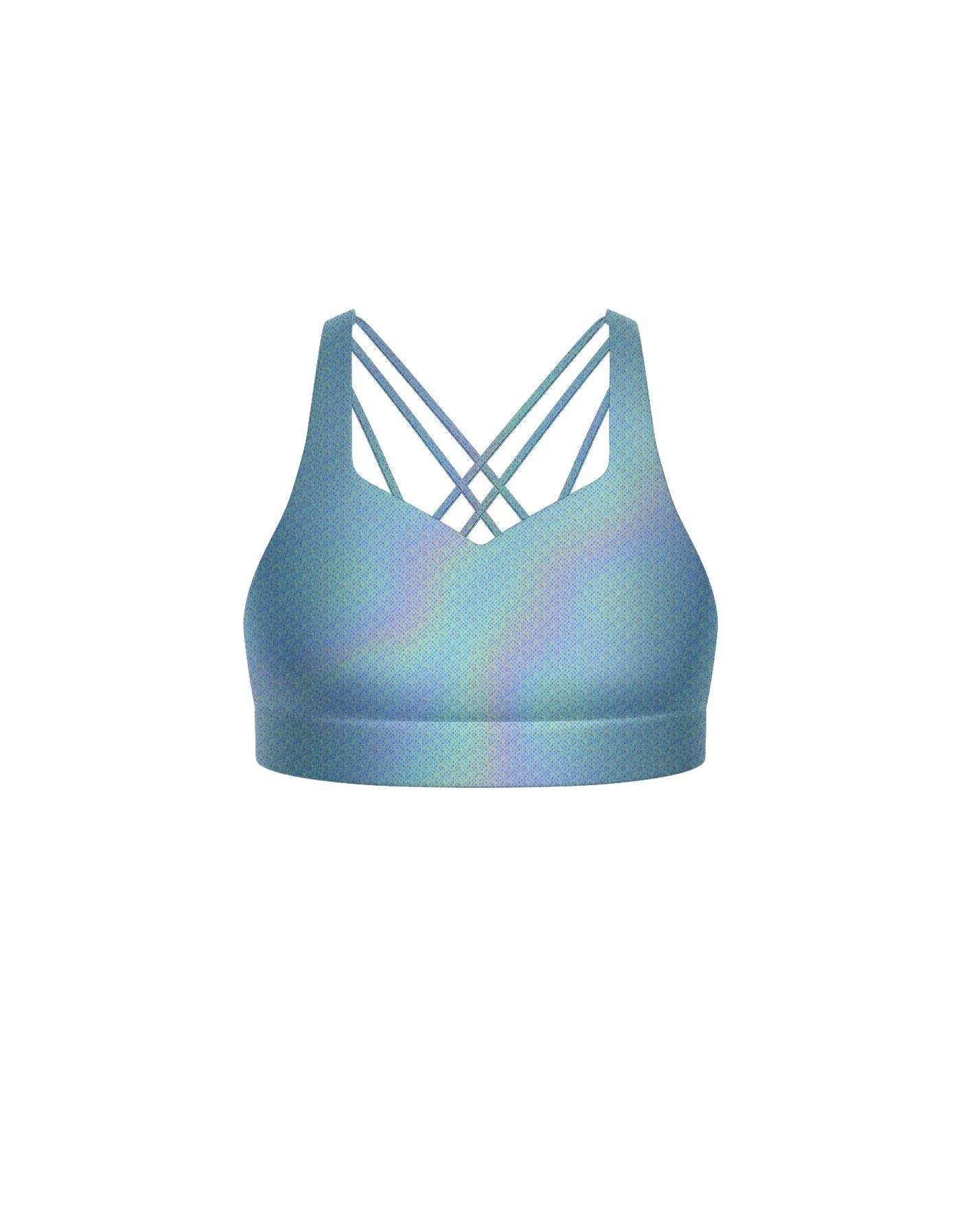 Hologram Sweetheart Crop