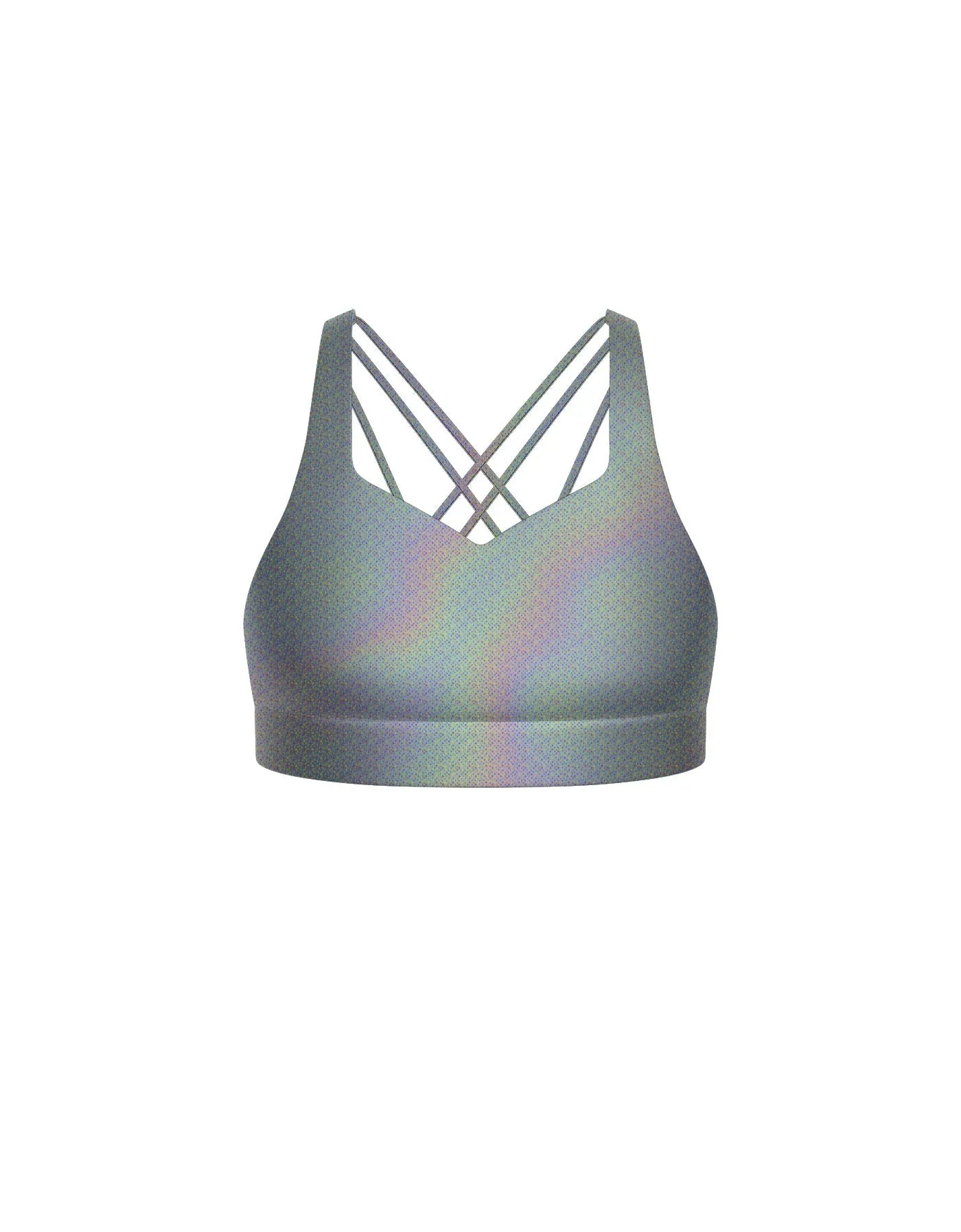 Hologram Sweetheart Crop