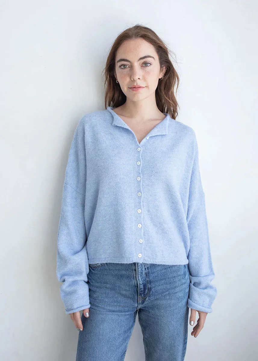 Piper Cardigan - Sky Blue