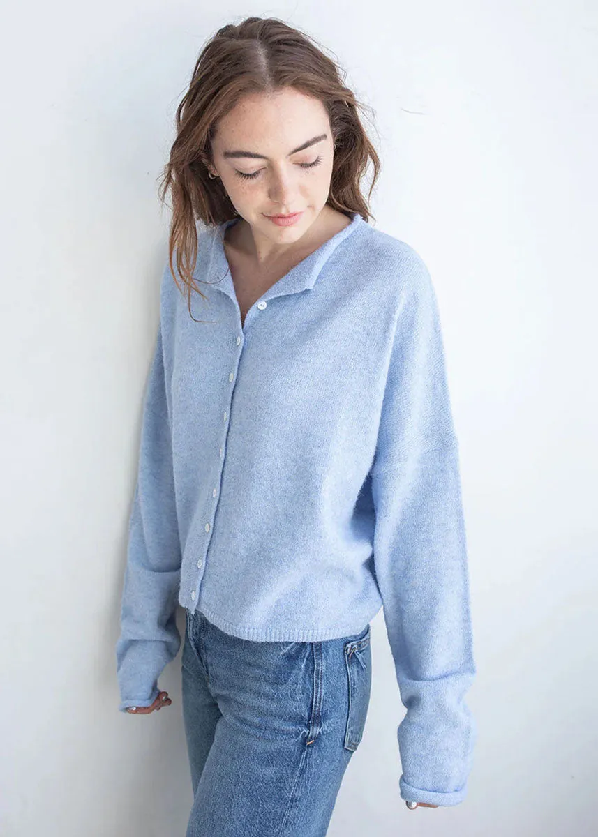 Piper Cardigan - Sky Blue