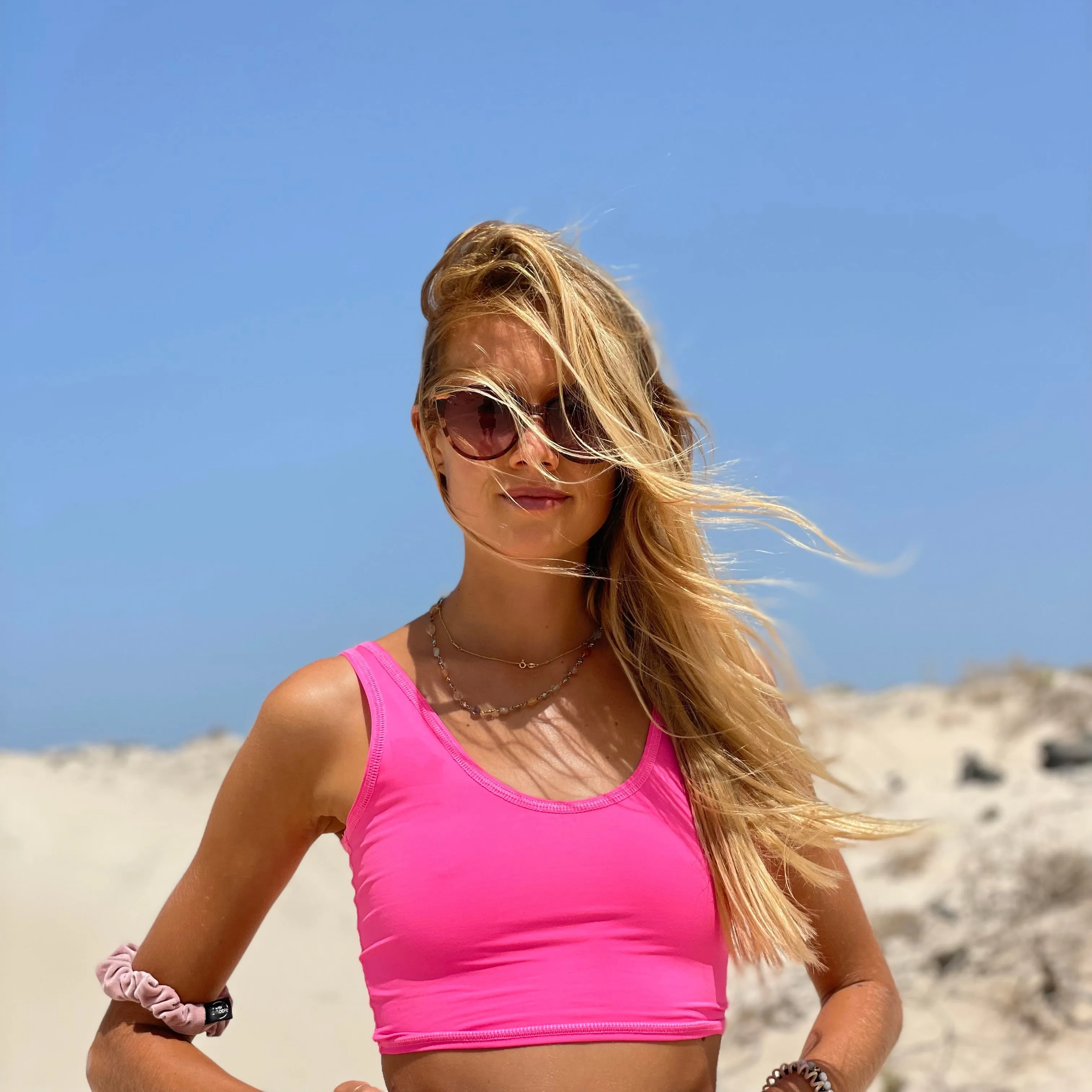 Solid Dolly Pink Lover Tank *Waitlist